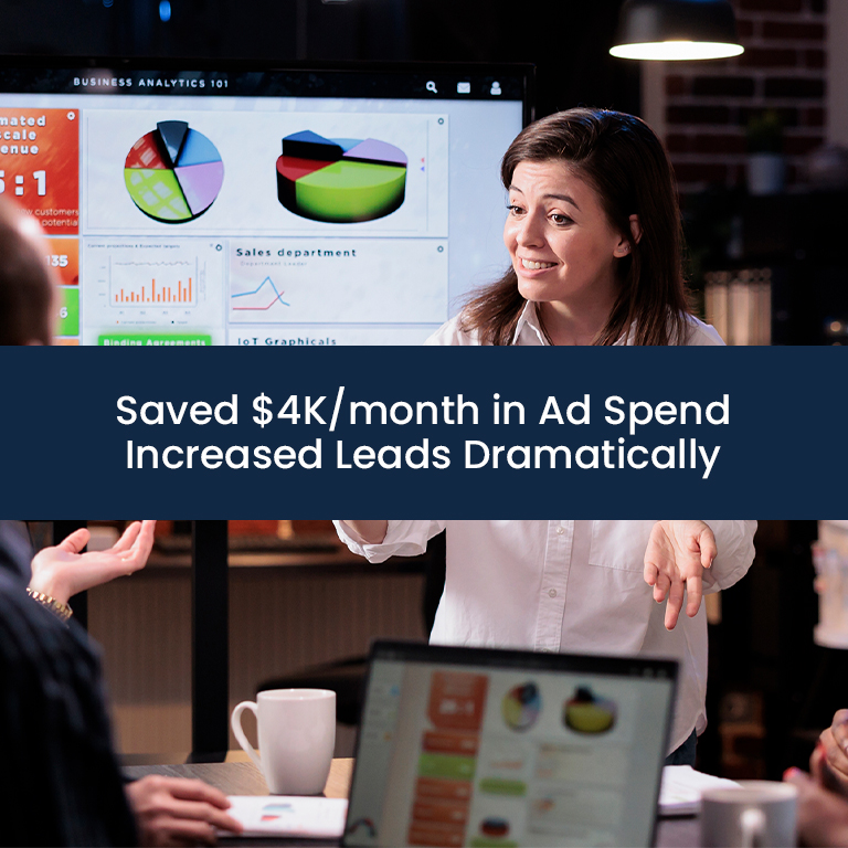 Case study save adspend increase leads
